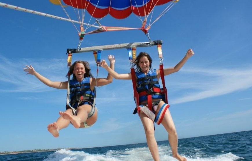 Parasailing in Hurghada: Fly Above the Red Sea and Desert for an Amazing Experience