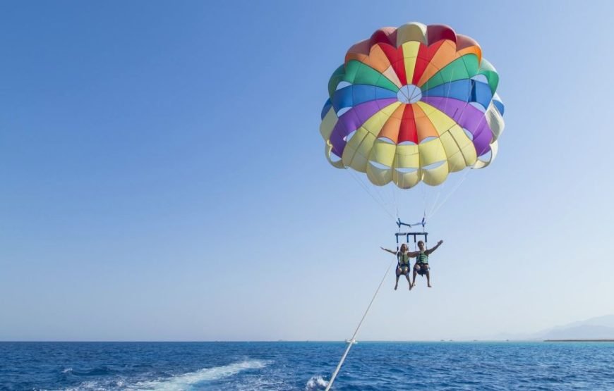 Parasailing in Hurghada: Fly Above the Red Sea and Desert for an Amazing Experience