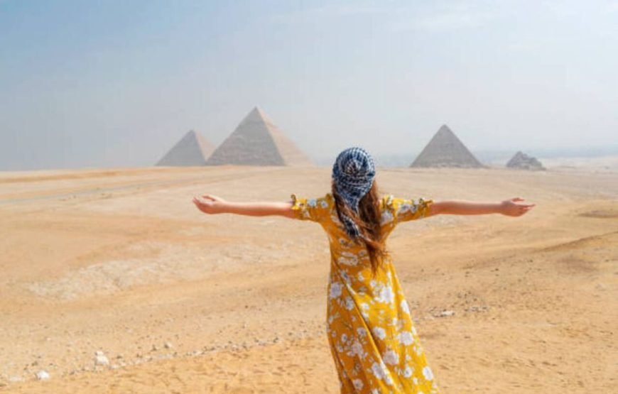 Tour to Cairo from Hurghada by Plane – Day Trip to the Pyramids and Egyptian Museum